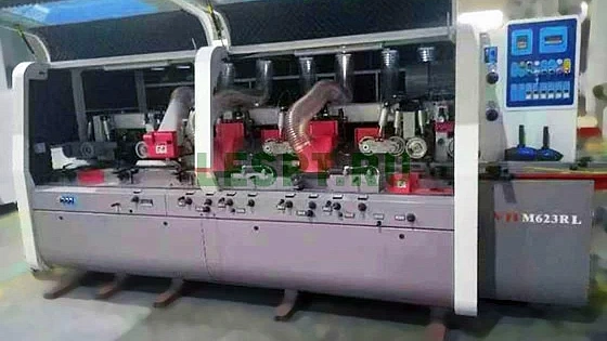 2023 год. Четырехсторонний 6-ти шпиндельный станок в Новосибирской области